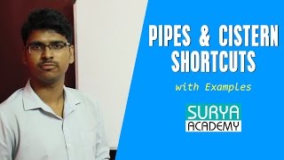 Pipes and Cistern Shortcuts With Examples  Banking IBPS PO  SSC  TNPSC Exam [upl. by Etz861]