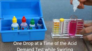 How to Clean and Maintain Swimming Pool  How to Test Water Chlorine [upl. by Atteuqahs]