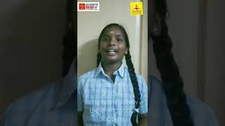 ThishanikaJ  Grade 8  Achariya SSV  Bring home activity  Explaining about discipline [upl. by Wagner334]