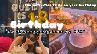 30 Teen Birthday Party ideas Fun activities🥳 [upl. by Marcell]