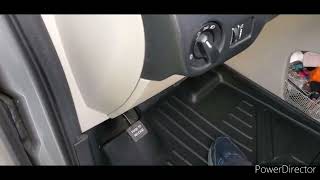 Smartliner front floor mats Dodge grand caravan 20082020 [upl. by Odnanref]