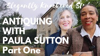 Antiquing with Paula Sutton Queen of Vintage Cottage Core  Hillhouse Vintage amp Louisa Sugden PART1 [upl. by Killigrew]