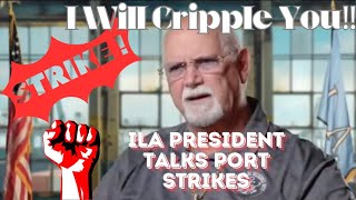 EastGulf Coast Longshoreman Union President on Potential Strike labor strike supplychain [upl. by Audrit]