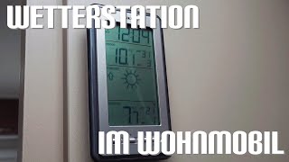 Wetterstation im Wohnmobil [upl. by Penny]