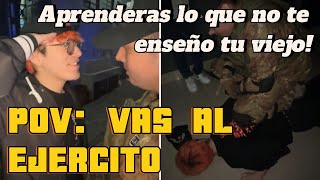 ☠️GLOGLOKING EN ADIESTRAMIENTO MILITAR☠️EXPERIENCIAZOMBIE [upl. by Waylin122]