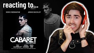 reacting to the new CABARET cast recording  London revival album ft Eddie Redmayne  Jessie Buckley [upl. by Sokul]