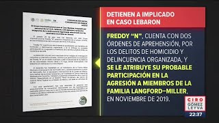 Detienen a El Tolteca por masacre de los Le Baron  Noticias con Ciro Gómez Leyva [upl. by Randee]