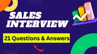 2024 FRESHERS SALES INTERVIEW 21 Questions and Expert Answers for Freshers [upl. by Mcquillin]