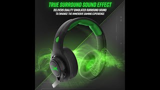 ALTEC LANSING AL2000 21 Surround Sound Green LED Gaming Headset [upl. by Leonie]