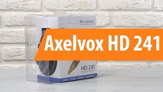 Распаковка Axelvox HD 241  Unboxing Axelvox HD 241 [upl. by Ainesej913]