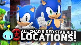 Sonic x Shadow Generations  ALL 54 Chao Rescue Mission Locations amp Red Star Ring Locations [upl. by Yesiad]