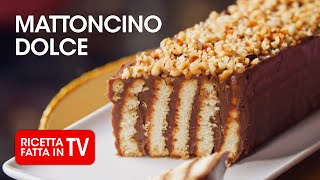 MATTONCINO DOLCE di Benedetta Rossi  Ricetta TV Fatto in Casa per Voi [upl. by Asaph]