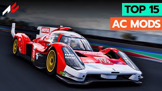 Top 15 best Assetto Corsa Car Mods of All Time 2022 [upl. by Gebelein837]