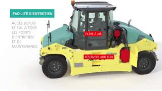 Ammann ART 280 Compacteurs sur Pneus fr [upl. by Nnel]