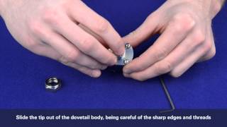 Rebuilding a PulsaJet Nozzle® with PWMD Dovetail Tip – Fluid side [upl. by Vizzone801]