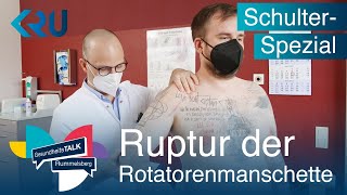 Schulterspezial  Ruptur der Rotatorenmanschette  GesundheitsTALK Rummelsberg [upl. by Neille389]