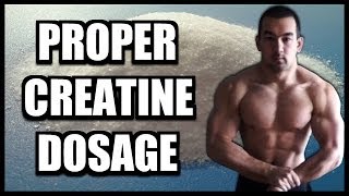 Creatine Dosage How Much Creatine Should I Take A Day [upl. by Eerat752]