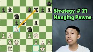 STRATEGY  21  Hanging Pawns chess [upl. by Erine]