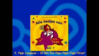 LIED IK BEN EEN PIPPI PIRAAT  PIPPI LANGKOUS 1999 •CD Alle Liedjes van Het Feest van Sinterklaas [upl. by Akena]