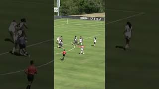 Midfield Free Kick to Epic Goal A Soccer Masterpiece [upl. by Ttezil]