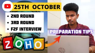 Zoho Interview Process  Zoho Interview Preparation Tips Tamil [upl. by Nnyleimaj]