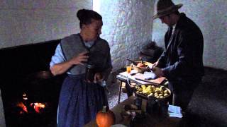 Greenfield Village Harvest Firestone Farm  Making Pumpkin Butter Pt2 [upl. by Pokorny]