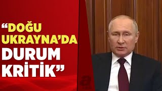 Rusya Devlet Başkanı Vladimir Putinden ulusa sesleniş konuşması Ukrayna işgal edilecek mi [upl. by Ahsille71]