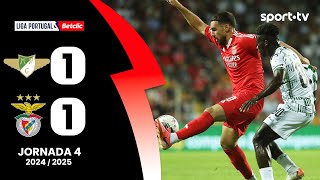 Resumo Moreirense 11 Benfica  Liga Portugal Betclic  sport tv [upl. by Alfie225]