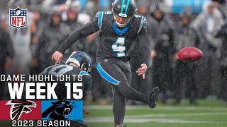 Atlanta Falcons vs Carolina Panthers Game Highlights  NFL 2023 Week 15 [upl. by Acie338]