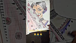 ladysketch drawing art skitch subscrib please 🙏🙏🙏🙏🙏🙏🙏 [upl. by Haraj]