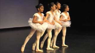 Bayview Arts School of ballet 2016  Cygnets Four Little Swans [upl. by Ttessil246]