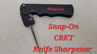 CRKTSnapOn Knife Sharpener Nice Tool For Blade Touch Ups [upl. by Seerdi]