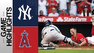 Yankees vs Angels Game Highlights 71723  MLB Highlights [upl. by Anairdna318]