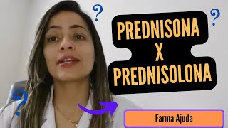 Diferença entre PREDNISONA e PREDNISOLONA [upl. by Roede]