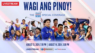 GMA Integrated News Live Pinoy athletes from the Paris 2024 Olympics arrive in the Philippines [upl. by Raynold]