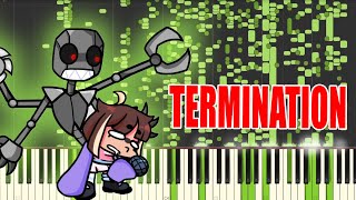 Termination  Friday Night Funkin QT Mod MIDI  Termination Piano sound [upl. by Ibmat]