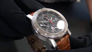 Girard Perregaux Chrono 7000 Silver Dial  WatchesGMT [upl. by Nosduh]