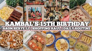 Twins 15th Birthday Tong Yang  Shopping Haul  Baon Serye 12  Daily Routine  Lorelin Sia [upl. by Phi]