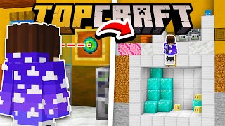 PASSAGEM SECRETA QUE ABRE APENAS COM OS OLHOS  TopCraft Ep58 [upl. by Uno]