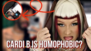 Cardi B Gets Labeled H0m0ph0bic After Saying This [upl. by Nestor]