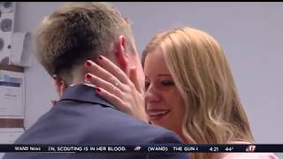 News Anchor Proposes on Live TV [upl. by Anemix]