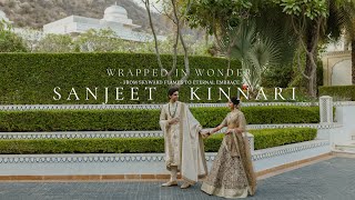 SANJEET amp KINNARI  WRAPPED IN WONDER THE LEELA PALACE  JAIPUR [upl. by Palladin]