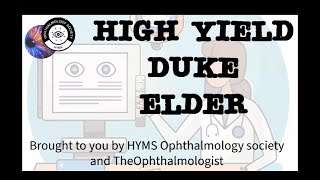 High Yield Ophthalmology For Medical Finals  How I got top 10 for the Duke Elder Exam [upl. by Ellezaj]