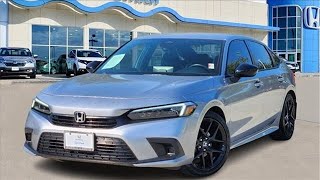 Certified 2022 Honda Civic Houston TX Missouri City TX 78645A [upl. by Akinak]