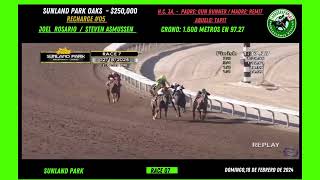 RECHARGE 05 Joel Rosario  Steven Asmussen  SUNLAND PARK OAKS 18022024 [upl. by Ynned]