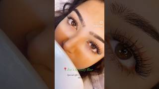 Wispy lashes 👈👈🌸 virallashes viralvideo nails nailart [upl. by Glialentn]