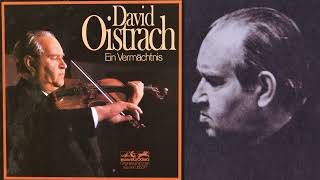 Sibelius Violin Concerto  Oistrakh violin Rozhdestvensky  LP restoration [upl. by Alexandros]