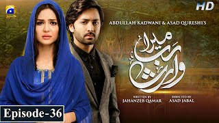 Mera Rab Waris Ep 36  Danish Taimoor  Madiha Imam [upl. by Nennahs408]