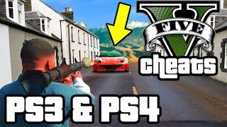 GTA 5 CHEATS ON PS3 ALL CHEAT CODES FOR PS3 amp PS4 [upl. by Ikairik]