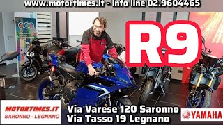 YAMAHA R9 MOTORTIMES SARONNO CON PAOLO [upl. by Anerak810]